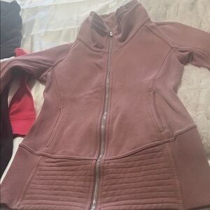 Lululemon Athletica Mauve Zip-Up Hoodie